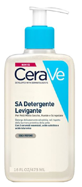 CERAVE SA DETERGENTE LEVIGANTE 473 ML - Farmacia Puddu Baire S.r.l.
