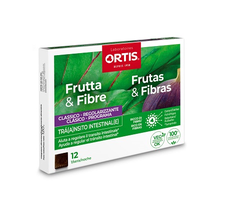 FRUTTA & FIBRE CLASSICO 12 CUBETTI - Farmacia Puddu Baire S.r.l.