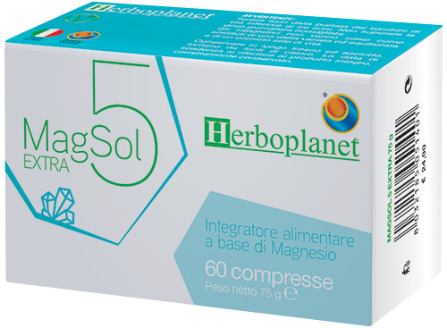 MAGSOL 5 EXTRA 60 COMPRESSE - Farmacia Puddu Baire S.r.l.