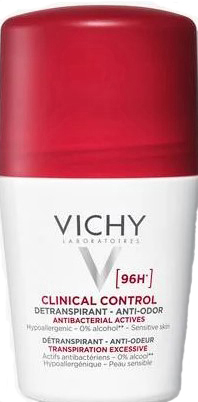 VICHY DEODORANTE CLINICAL CONTROL 96H ROLL 50 ML - Farmacia Puddu Baire S.r.l.