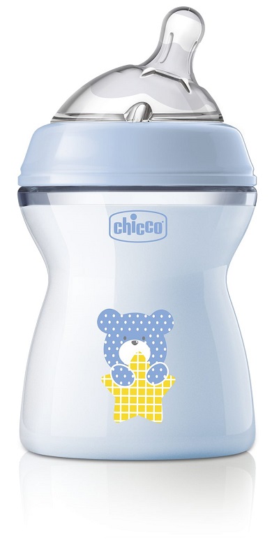 CHICCO BIBERON NAT FEEL PP 2M+ 250 ML BIMBO - Farmacia Puddu Baire S.r.l.