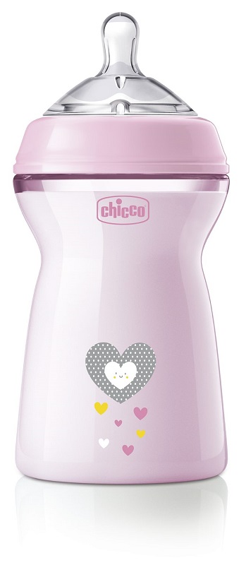 CHICCO BIBERON NAT FEEL PP 6M+ 330 ML BIMBA - Farmacia Puddu Baire S.r.l.