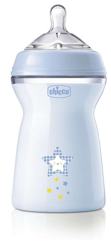 CHICCO BIBERON NAT FEEL PP 6M+ 330 ML BIMBO - Farmacia Puddu Baire S.r.l.