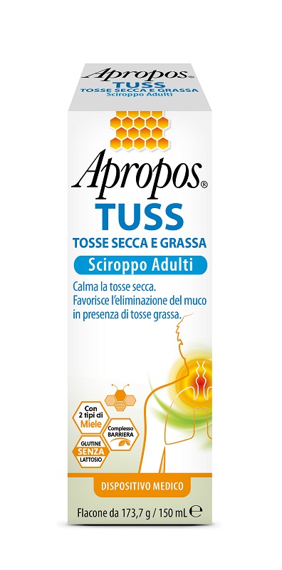 APROPOS TUSS SCIROPPO ADULTI 150 ML - Farmacia Puddu Baire S.r.l.