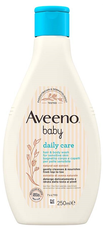 AVEENO BABY BAGNETTO TESTA PIEDI 250 ML - Farmacia Puddu Baire S.r.l.