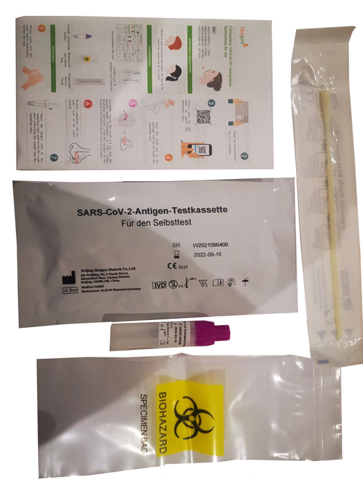TEST ANTIGENICO RAPIDO COVID-19 HOTGEN AUTODIAGNOSTICO DETERMINAZIONE QUALITATIVA ANTIGENI SARS-COV-2 IN TAMPONI NASALI MEDIANTE IMMUNOCROMATOGRAFIA - Farmacia Puddu Baire S.r.l.