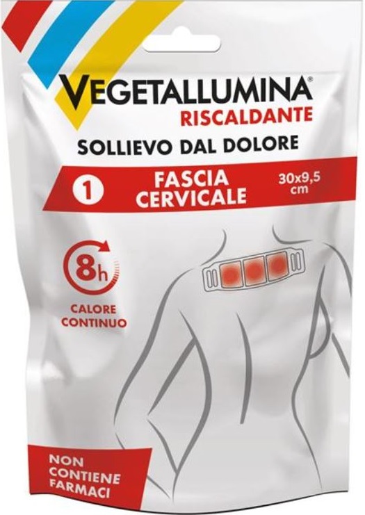 VEGETALLUMINA FASCIA CERVICALE RISCALDANTE 1 PEZZO - Farmacia Puddu Baire S.r.l.