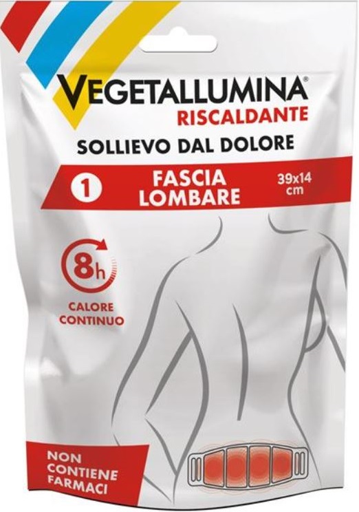 VEGETALLUMINA FASCIA LOMBARE RISCALDANTE 1 PEZZO - Farmacia Puddu Baire S.r.l.