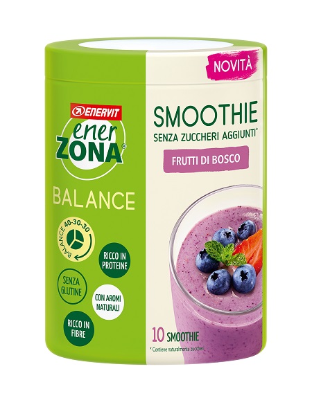ENERZONA SMOOTHIE FRUTTI DI BOSCO 300 G - Farmacia Puddu Baire S.r.l.