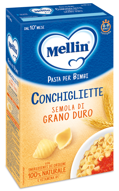 MELLIN CONCHIGLIETTE 100% GRANO DURO 280 G - Farmacia Puddu Baire S.r.l.
