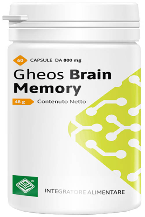 GHEOS BRAIN MEMORY 60 CAPSULE - Farmacia Puddu Baire S.r.l.