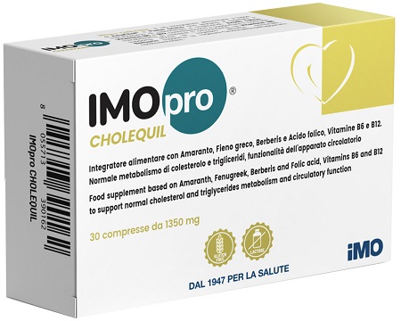 IMOPRO CHOLEQUIL 30 COMPRESSE 1,35 G - Farmacia Puddu Baire S.r.l.