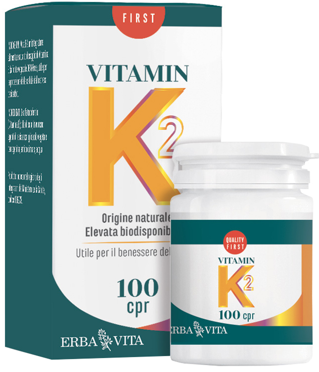 VITAMINA K2 100 COMPRESSE - Farmacia Puddu Baire S.r.l.