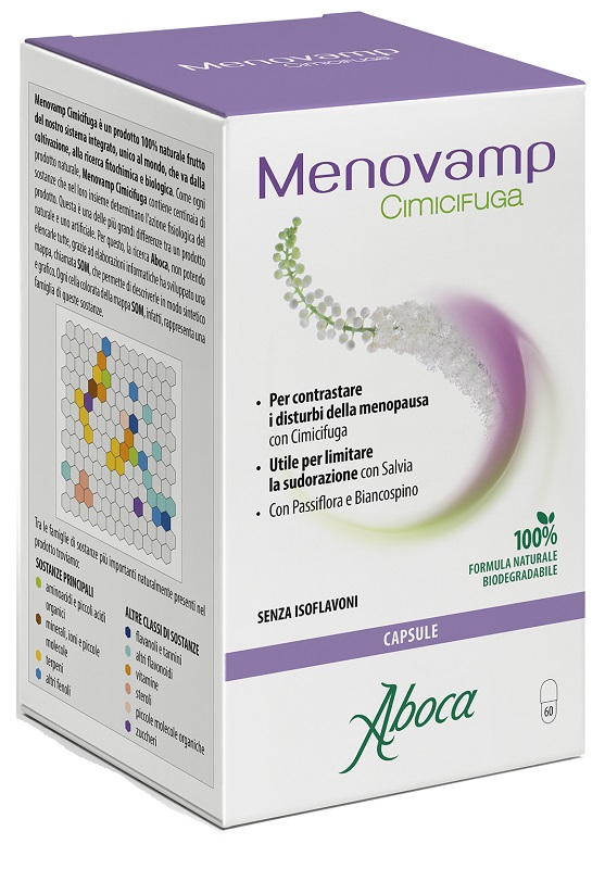 MENOVAMP CIMICIFUGA 60 CAPSULE - Farmacia Puddu Baire S.r.l.