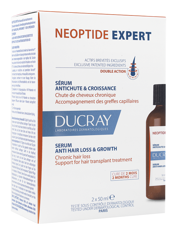 DUCRAY NEOPTIDE EXPERT SIERO ANTICADUTA 2 PEZZI DA 50 ML - Farmacia Puddu Baire S.r.l.