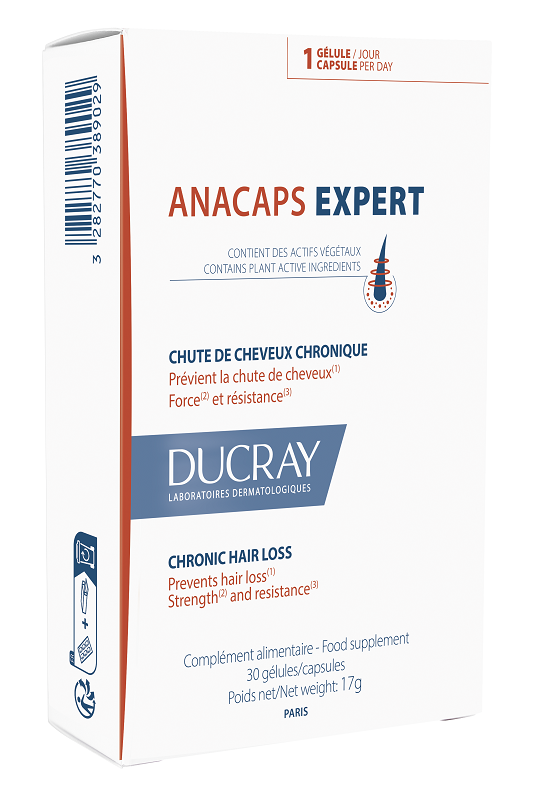 DUCRAY ANACAPS EXPERT CAPELLI E UNGHIE 30 CAPSULE - Farmacia Puddu Baire S.r.l.
