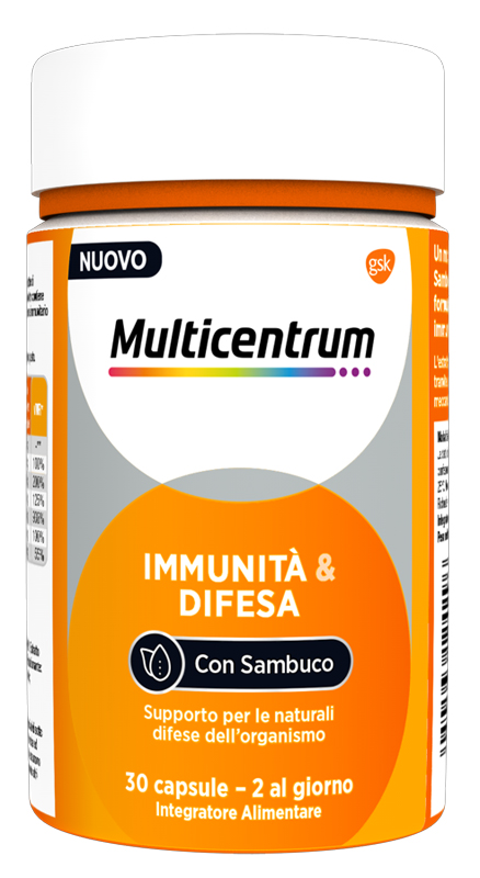 MULTICENTRUM IMMUNITA' & DIFESA 30 CAPSULE - Farmacia Puddu Baire S.r.l.