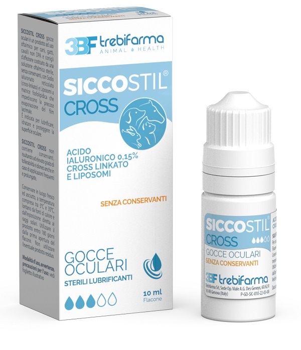 SICCOSTIL CROSS GOCCE OCULARI 10 ML - Farmacia Puddu Baire S.r.l.