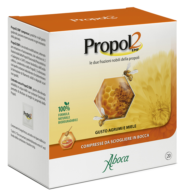 PROPOL2 EMF 20 COMPRESSE - Farmacia Puddu Baire S.r.l.