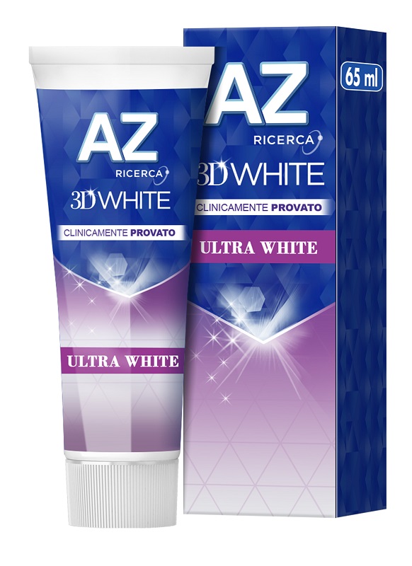 AZ 3D ULTRAWHITE DENTIFRICIO 65 ML - Farmacia Puddu Baire S.r.l.