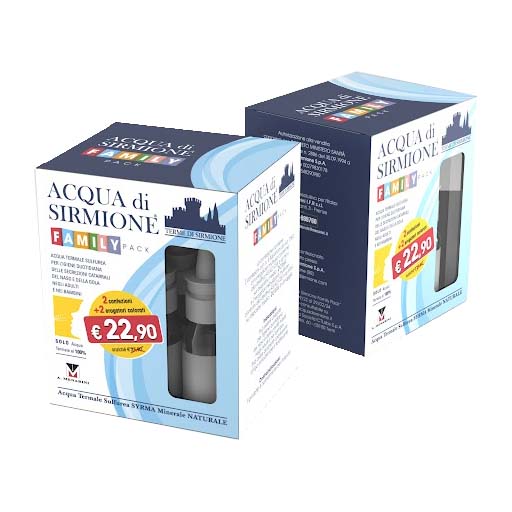 ACQUA DI SIRMIONE FAMILY PACK 12 FLACONCINI DA 15 ML - Farmacia Puddu Baire S.r.l.
