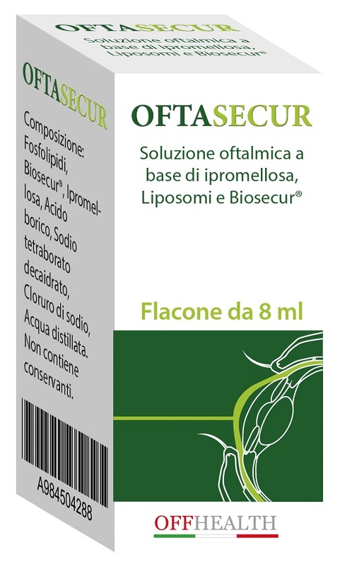 OFTASECUR COLLIRIO 8 ML - Farmacia Puddu Baire S.r.l.