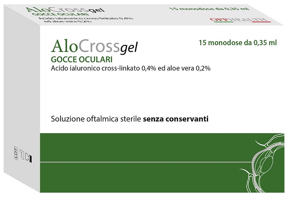 ALOCROSSGEL SOLUZIONE OFTALMICA 15 MONODOSE DA 0,35 ML - Farmacia Puddu Baire S.r.l.