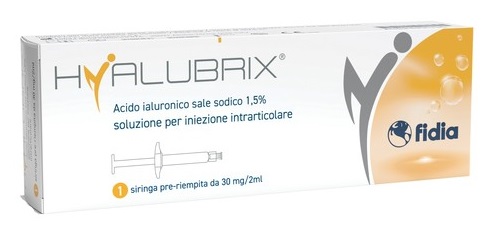 SIRINGA INTRA-ARTICOLARE HYALUBRIX ACIDO IALURONICO 1,5% 30 MG 2 ML NO ETO - Farmacia Puddu Baire S.r.l.