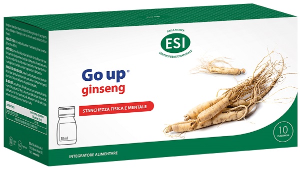 ESI GO UP GINSENG 10 FLACONCINI DA 30 ML - Farmacia Puddu Baire S.r.l.