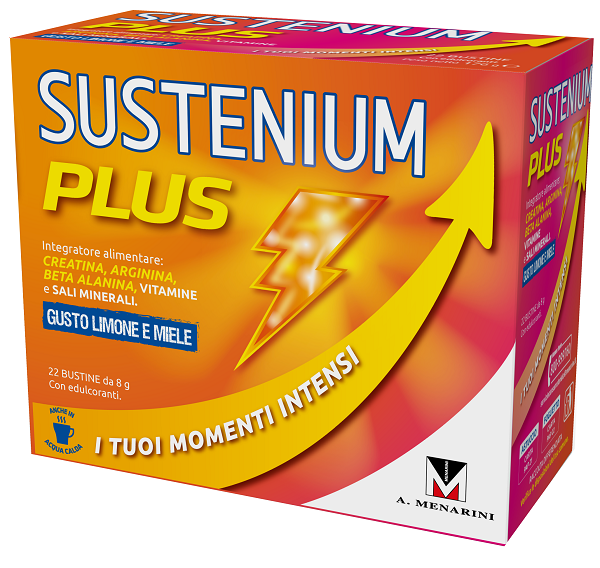 SUSTENIUM PLUS LIMONE MIELE 22 BUSTINE - Farmacia Puddu Baire S.r.l.