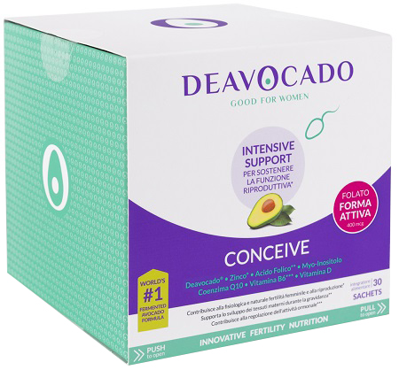 DEAVOCADO CONCEIVE 30 BUSTINE 5 G NUOVA FORMULA - Farmacia Puddu Baire S.r.l.