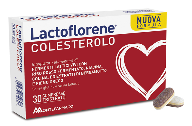 LACTOFLORENE COLESTEROLO TRISTRATO 30 COMPRESSE - Farmacia Puddu Baire S.r.l.