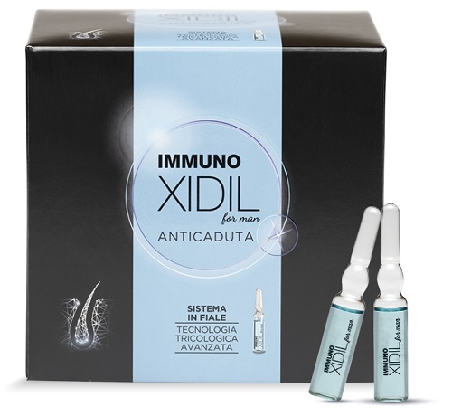 IMMUNOXIDIL UOMO COFANETTO 8 FIALE - Farmacia Puddu Baire S.r.l.