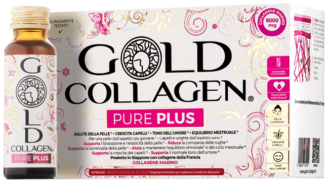 GOLD COLLAGEN PURE PLUS 10 FLACONI DA 50 ML - Farmacia Puddu Baire S.r.l.