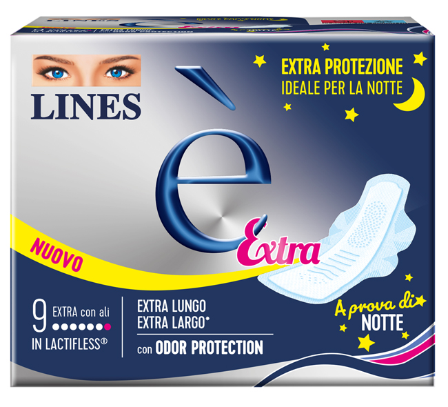 LINES E' EXTRA CARRY PACK 9 PEZZI - Farmacia Puddu Baire S.r.l.