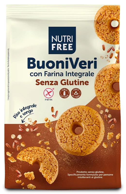 NUTRIFREE BUONI VERI 250 G FROLLINI - Farmacia Puddu Baire S.r.l.