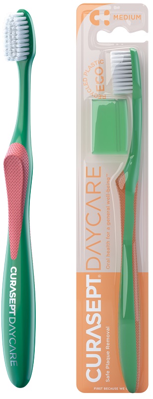 CURASEPT DAYCARE SPAZZOLINO ECO MEDIUM - Farmacia Puddu Baire S.r.l.