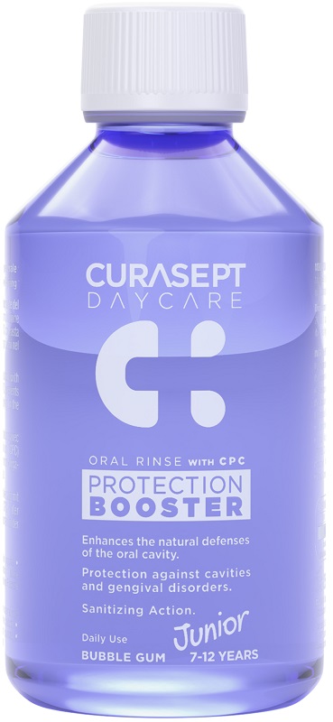 CURASEPT DAYCARE COLLUTORIO PROTECTION BOOSTER JUNIOR 250 ML - Farmacia Puddu Baire S.r.l.