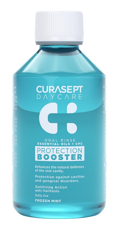 CURASEPT DAYCARE COLLUTORIO PROTECTION BOOSTER FROZEN MINT 100 ML - Farmacia Puddu Baire S.r.l.