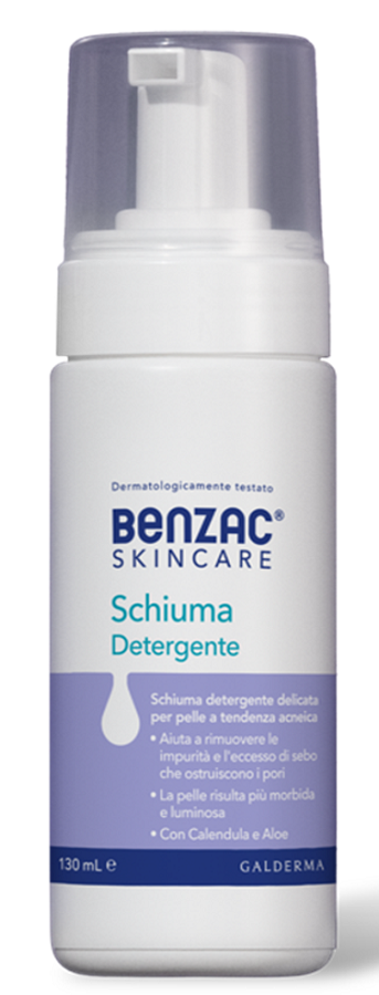 BENZAC SKINCARE SCHIUMA DETERGENTE 130 ML - Farmacia Puddu Baire S.r.l.