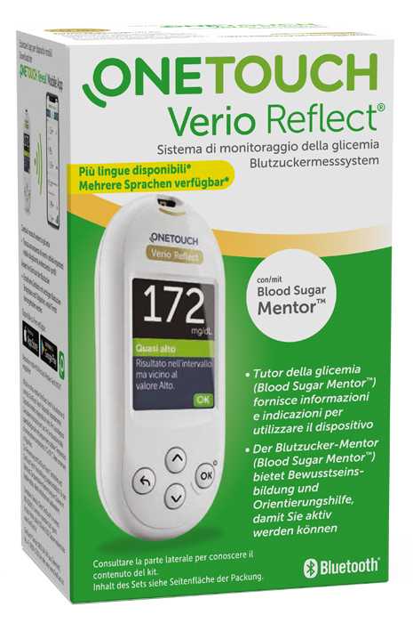 GLUCOMETRO ONE TOUCH VERIO REFLECT SYSTEM - Farmacia Puddu Baire S.r.l.