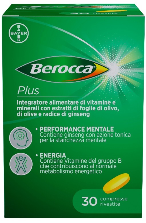 BEROCCA PLUS 30 COMPRESSE - Farmacia Puddu Baire S.r.l.