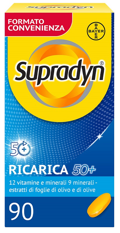 SUPRADYN RICARICA 50+ 90 COMPRESSE RIVESTITE - Farmacia Puddu Baire S.r.l.