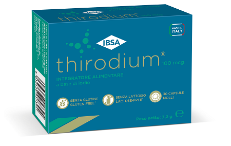 THIRODIUM 100MCG 30 CAPSULE MOLLI - Farmacia Puddu Baire S.r.l.
