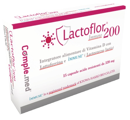 LACTOFLOR IMMUNO 200 15 CAPSULE - Farmacia Puddu Baire S.r.l.