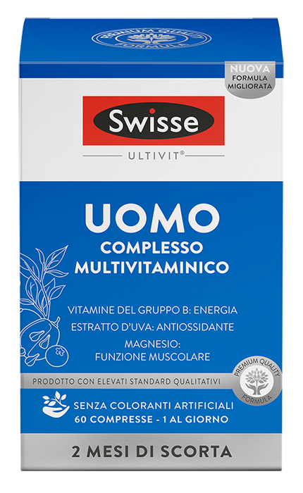 SWISSE MULTIVIT UOMO 60 COMPRESSE - Farmacia Puddu Baire S.r.l.