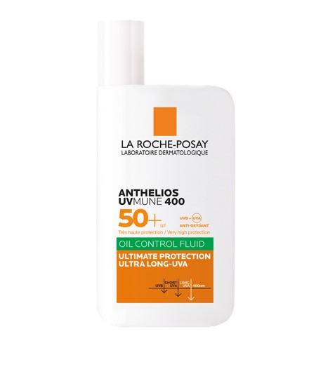 ANTHELIOS FLUIDO OIL CONTROL CON PROFUMO UVMUNE SPF50+ 50 ML - Farmacia Puddu Baire S.r.l.