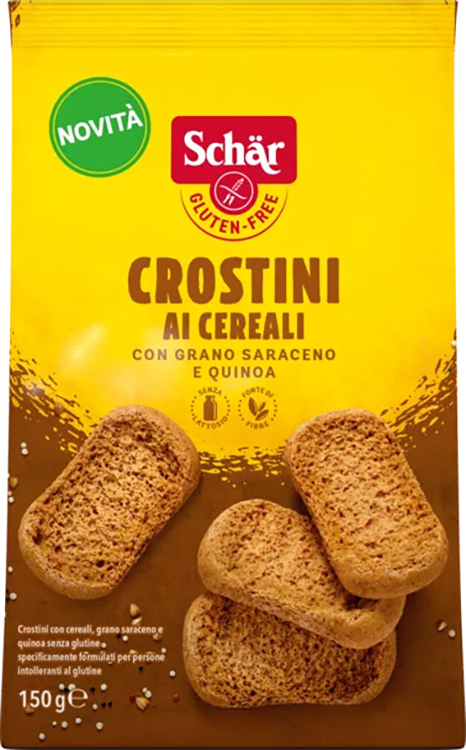 SCHAR CROSTINI AI CEREALI 150 G - Farmacia Puddu Baire S.r.l.