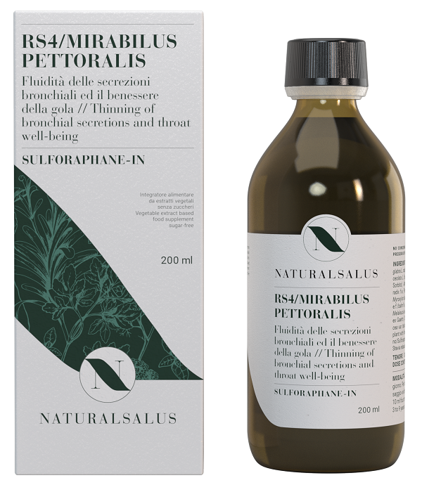 RS4 MIRABILUS PETTORALIS 200 ML - Farmacia Puddu Baire S.r.l.