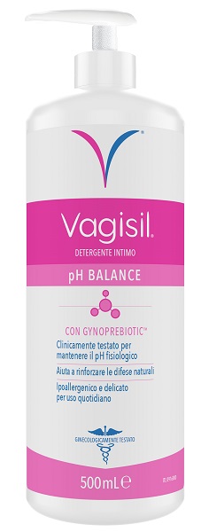 VAGISIL DETERGENTE PH BALANCE 500 ML - Farmacia Puddu Baire S.r.l.